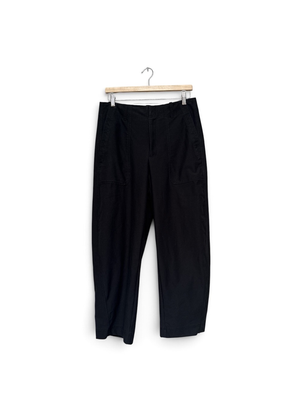 Athleta Black Skyline High Waist Barrel Leg Pants - Picture 4 of 6